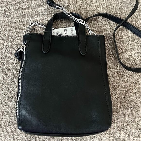 NWT INC INTERNATIONAL CONCEPTS Rachell Black Mini Crossbody Purse Bag NEW - Picture 1 of 12